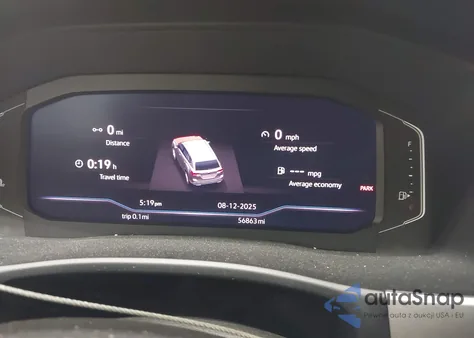 2019 Volkswagen Atlas 3.6L V6 Sel Premium z USA, uszkodzony, nr VIN 1V2NR2CA1KC568298